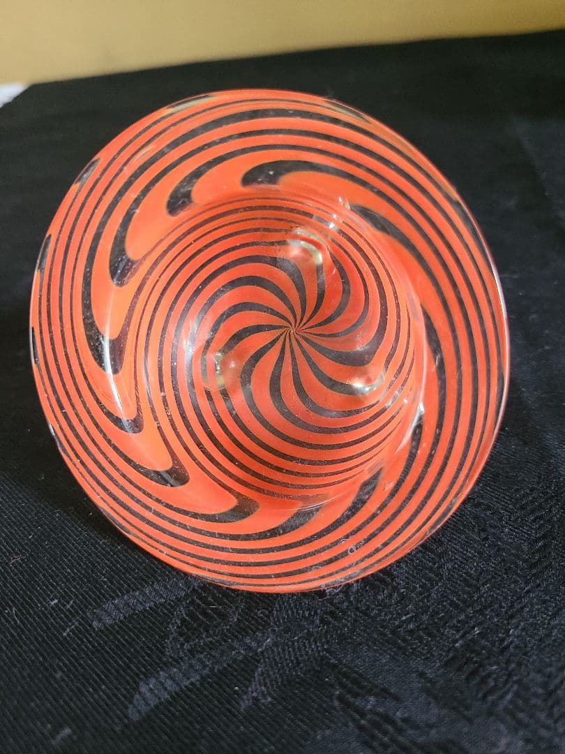 オーストリアアンティークビミニガラス　一客