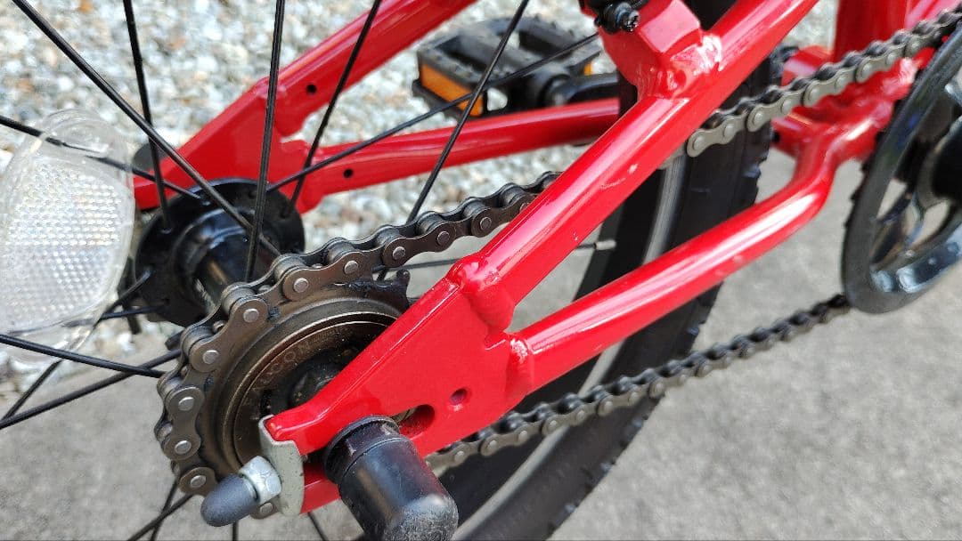 ヨツバサイクル 16インチ 　レッド