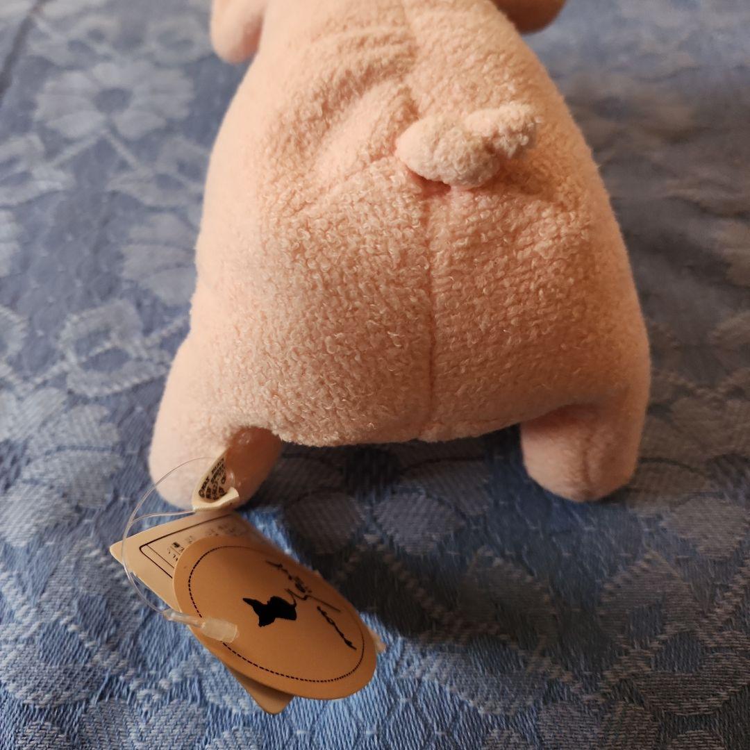 【美品】モンスイユ　タグ付き　ショコラ　ぶた　ぬいぐるみ