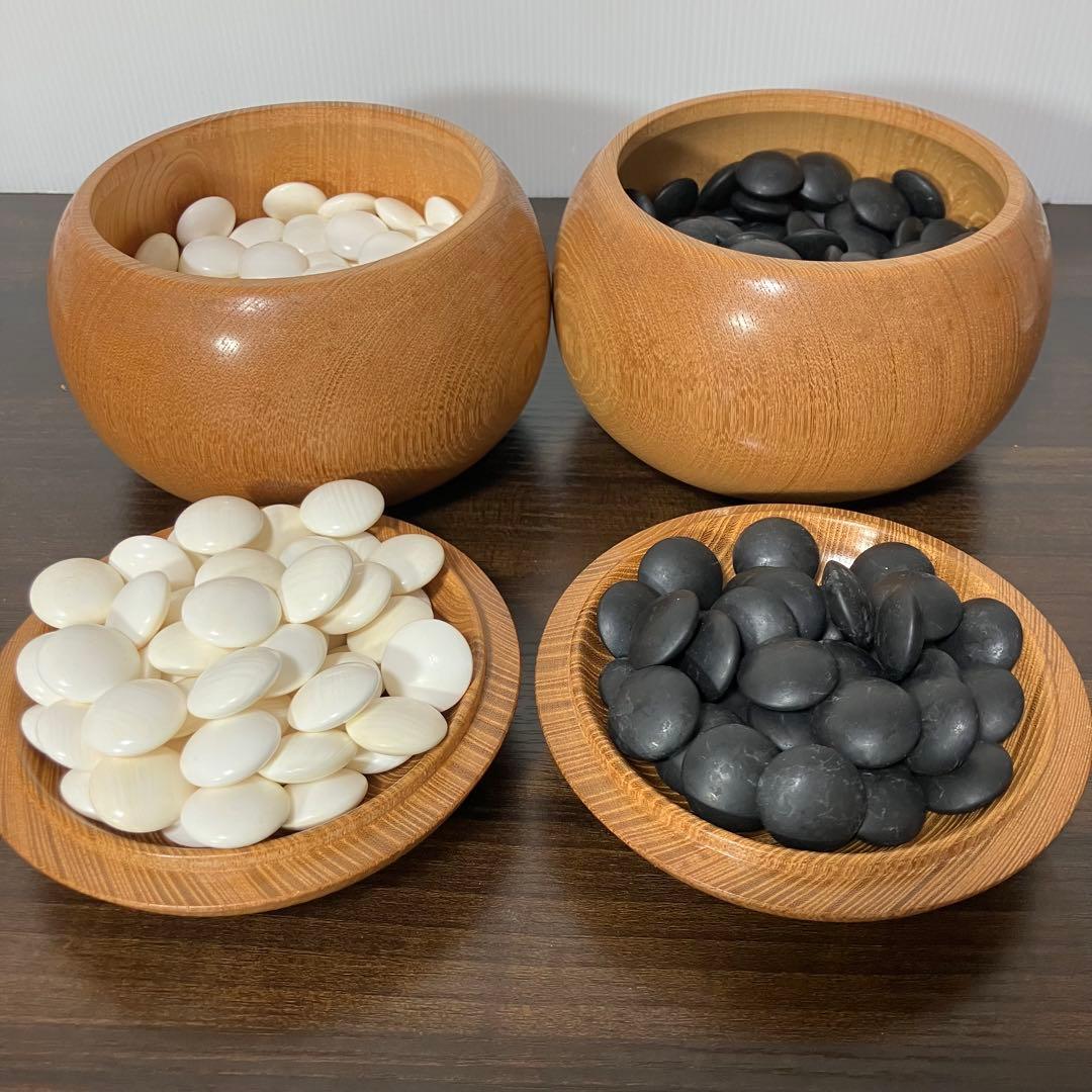 35号碁石セット 白石182個 黒石183個
