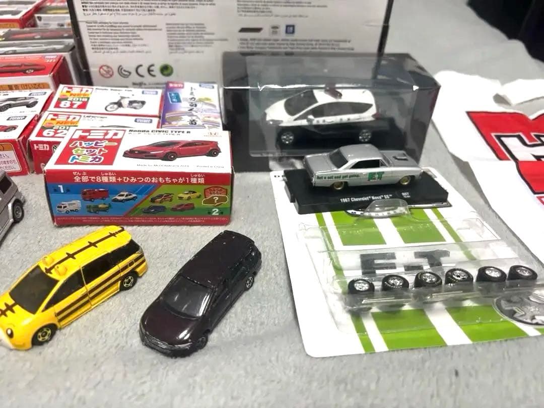 トミカ大量まとめ売り30~40台ホットウィール含むミニカーセット