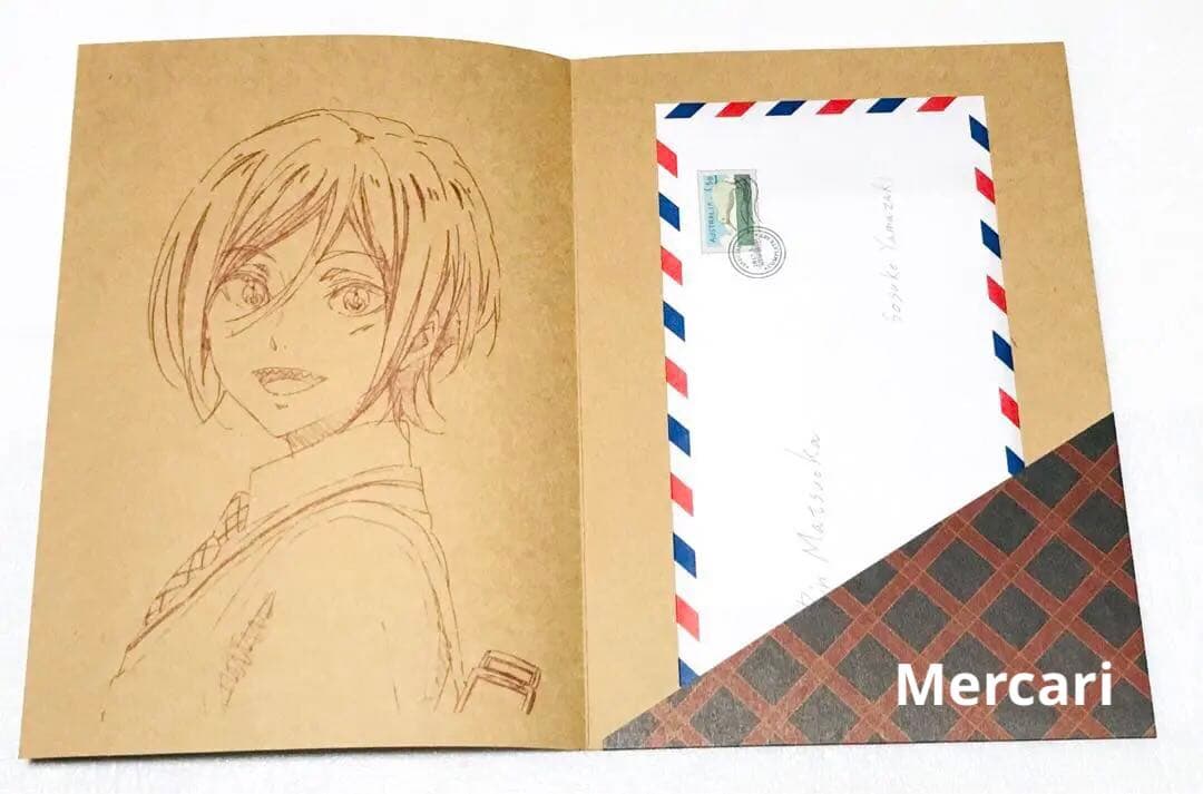 ◎美品◎ 松岡凛の手紙 映画ハイ☆スピード！Free! 松岡凛 山崎宗介 七瀬遙