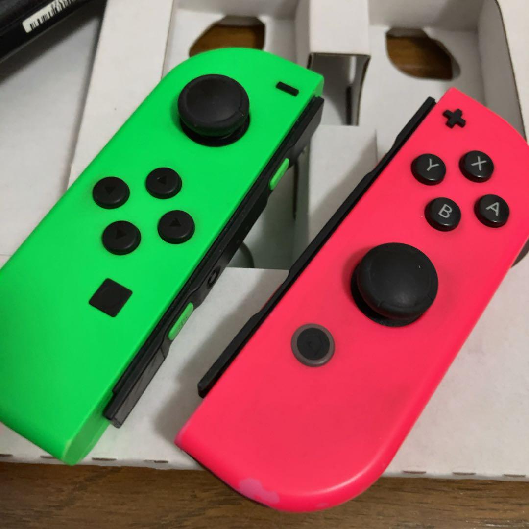Nintendo Switch 本体 箱付き　スプラトゥーン2　すぐに遊べる
