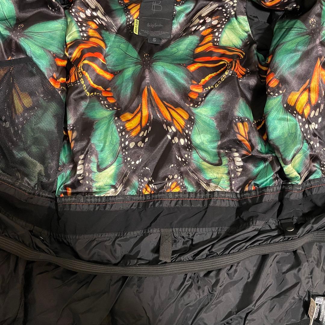 Burtonバートンスキーウェアスノーボードジャケットパーカーフード付黒ブラック