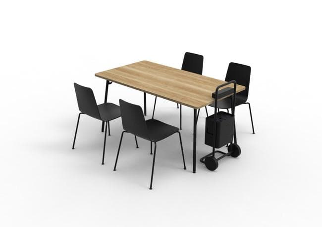 ほぼ未使用●日章工業・コクヨ● 500W携帯用ポータブル電源+エナジーカート付