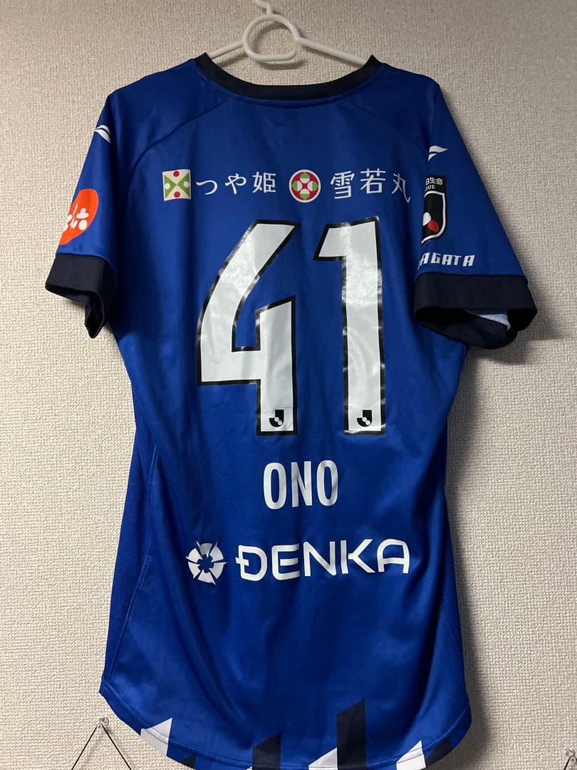 モンテディオ山形　2023年シーズン　小野雅史　直筆サイン入り　XO