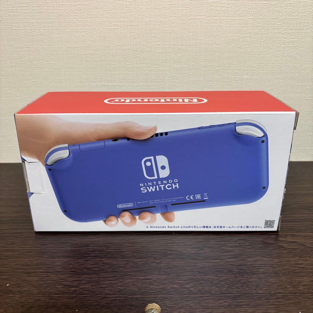 NINTENDO SWITCH LITE ブルー　ケース、フィルム付き