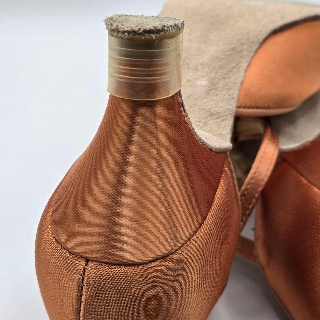 mm　セキネラテンシューズ 5.5cm W/B009F サテン ほぼ未使用