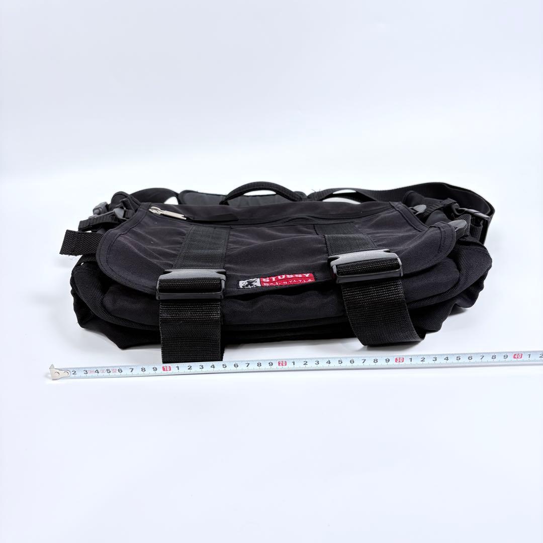 【超希少】 付属付 90's Old Stussy レコードバッグ 紺タグ 美品