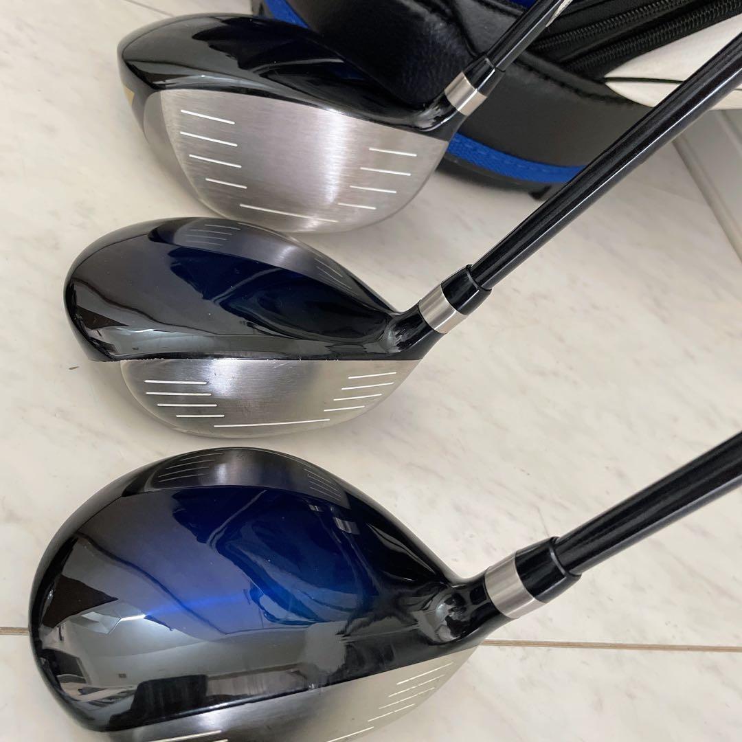 希少ブルー　メンズ　ツアーステージ　V773 ゴルフクラブ　本格フルセット13本