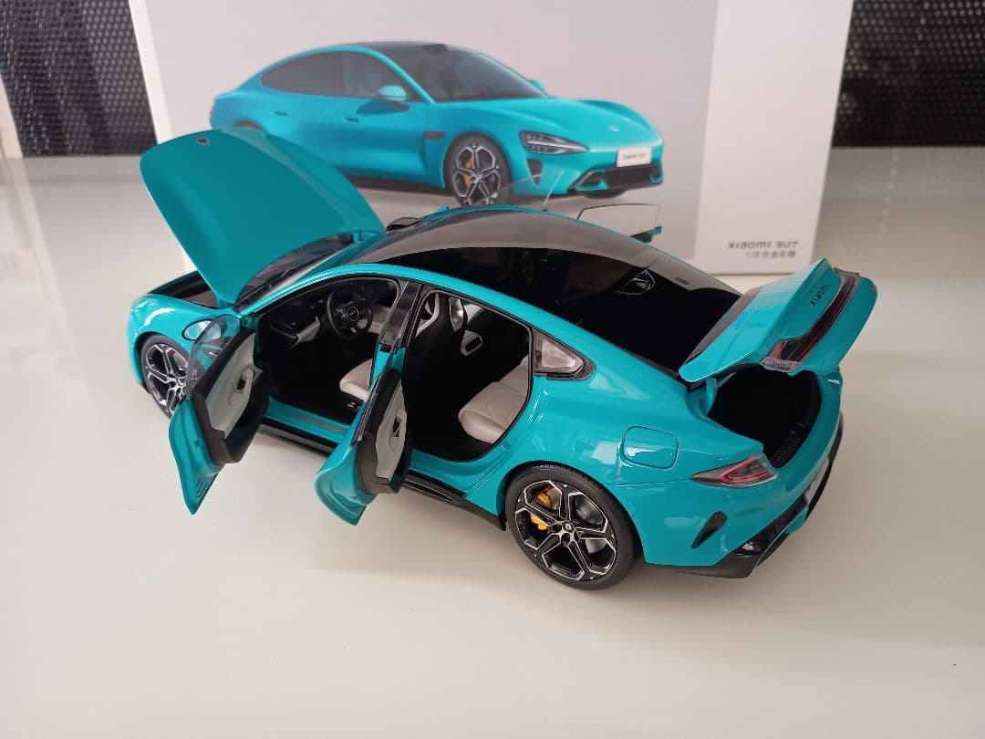 シャオミ 公式 正規品 Xiaomi SU7 1/18 ダイキャストモデル