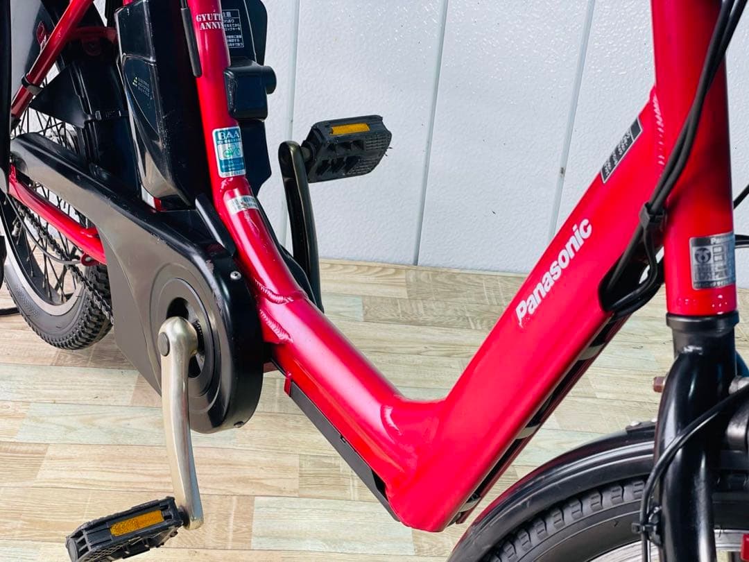 2386パナソニック13.2アンペア 20インチ子供乗せ電動アシスト自転車