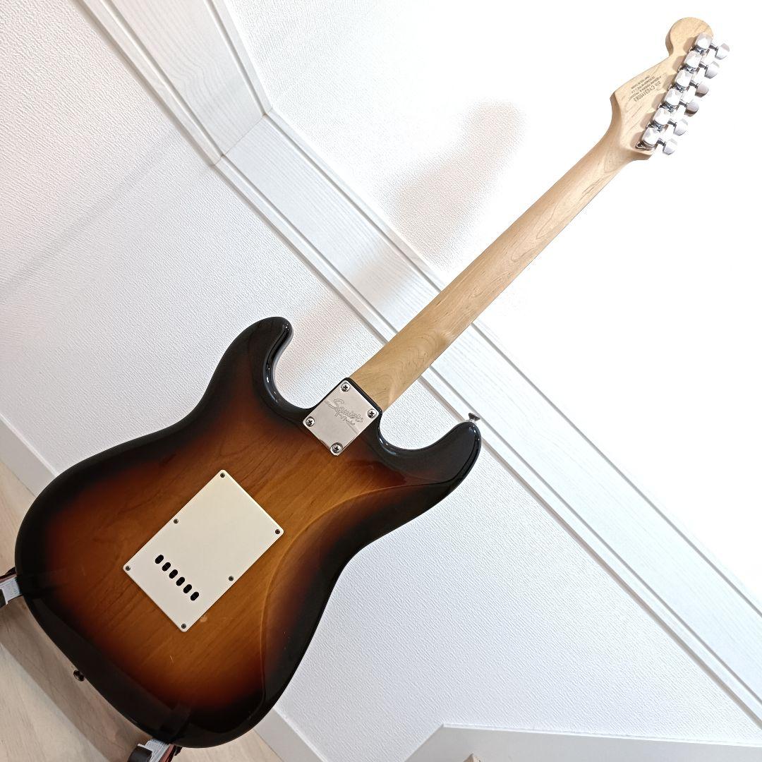 メンテ済｜Squier エレキギター ストラトキャスター サンバースト