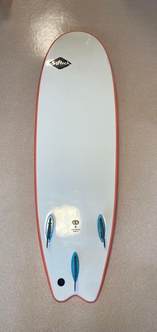 Softech 6'6 ファンボード オレンジ/ホワイト