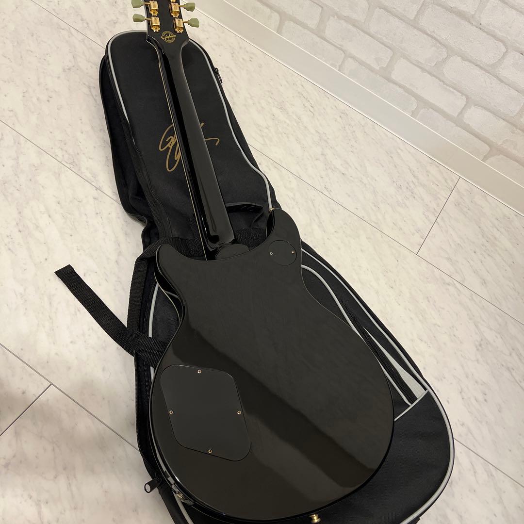 【写真追加】Tak Matsumoto DC ブラック Epiphone