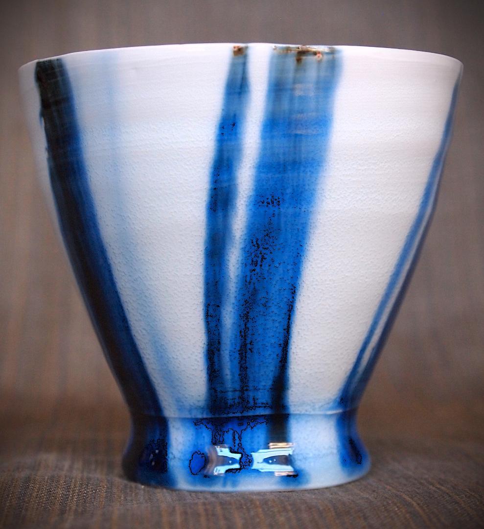 人気作家★加藤委★カップ★藍