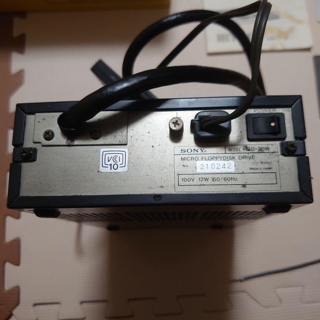 MSX2 SONY HBD-20W フロッピーディスクドライブ