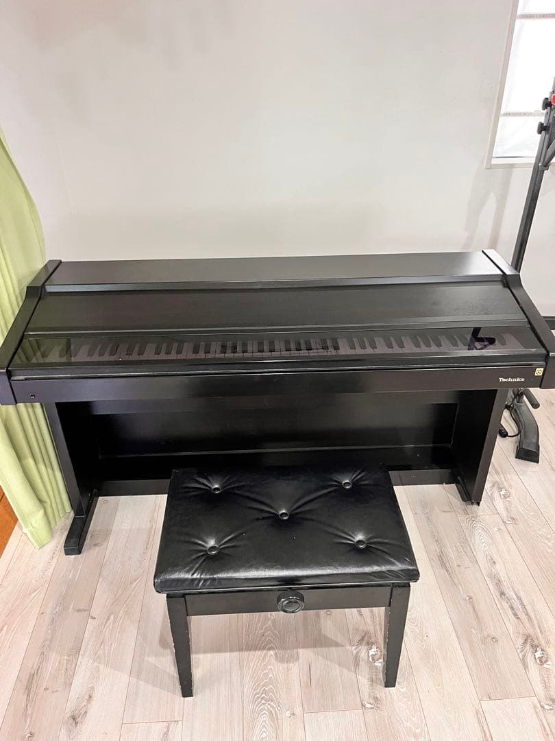 Technics デジタルピアノ 88鍵 黒 椅子付き