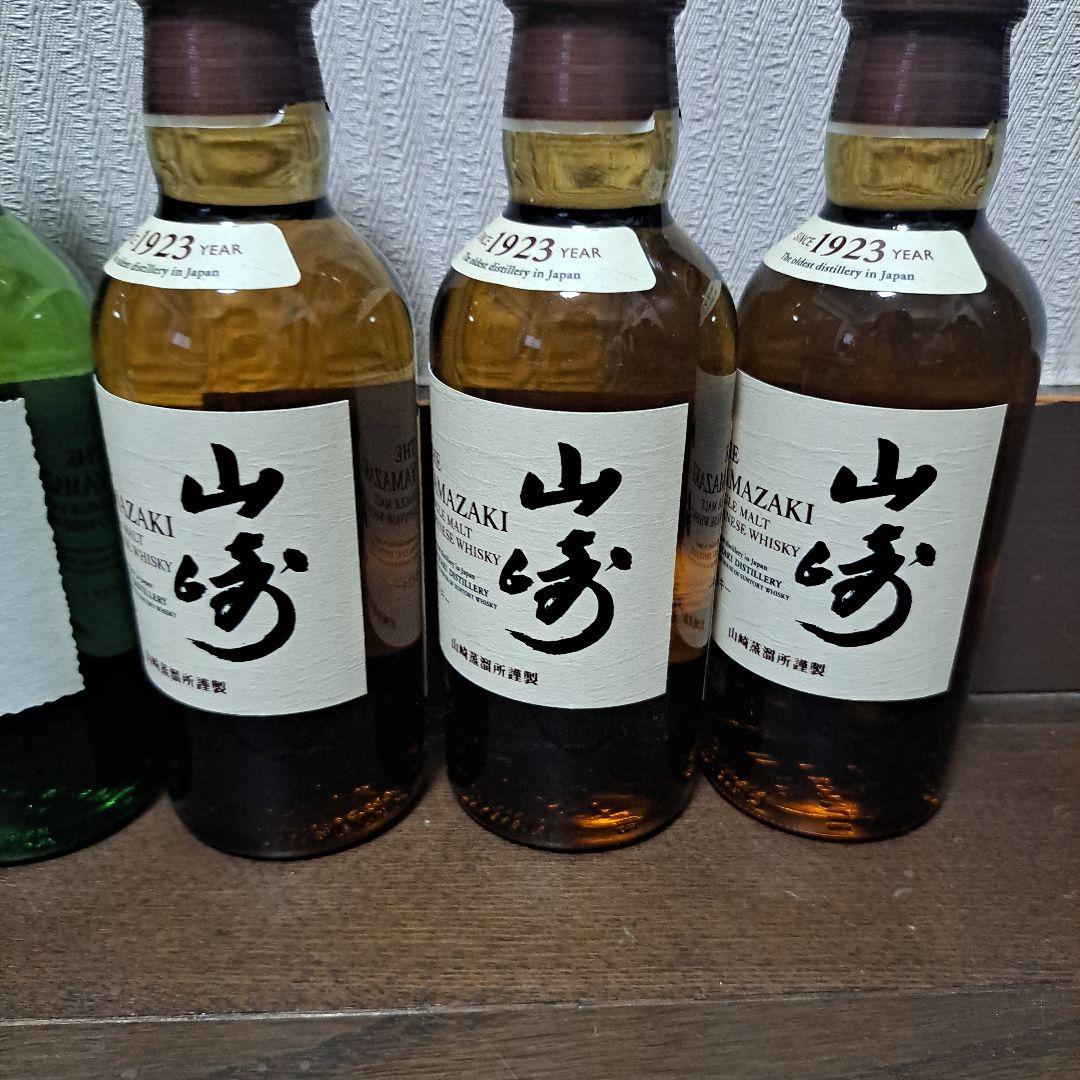 【shizuka】サントリー山崎3本&白州4本　計7本セット