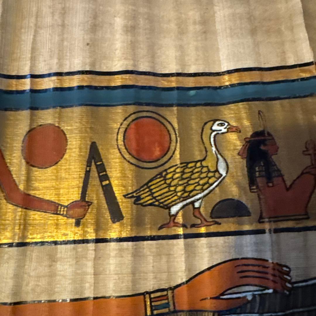 エジプトパピルス画イシス