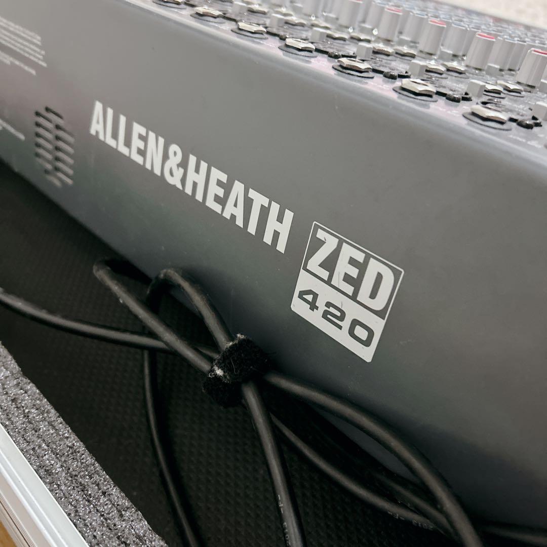 ALLEN&HEATH ZED 420 アナログミキサー ケース付