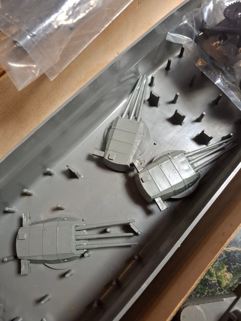 No.戦艦館　日本戦艦 武蔵250／1　貴重品　 当時物　価格交渉承ります