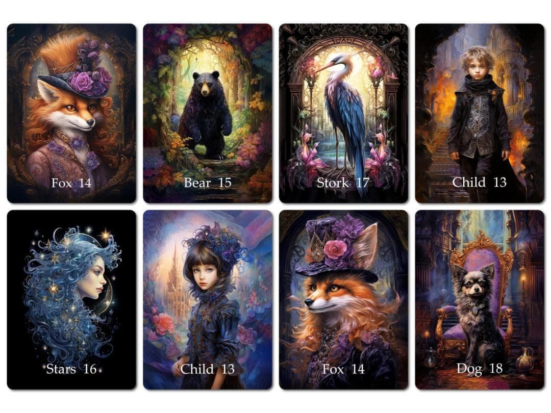 【正規品ルノルマンカード】美麗イラストの海外インディーズ✨ゴシックスタイルデッキ