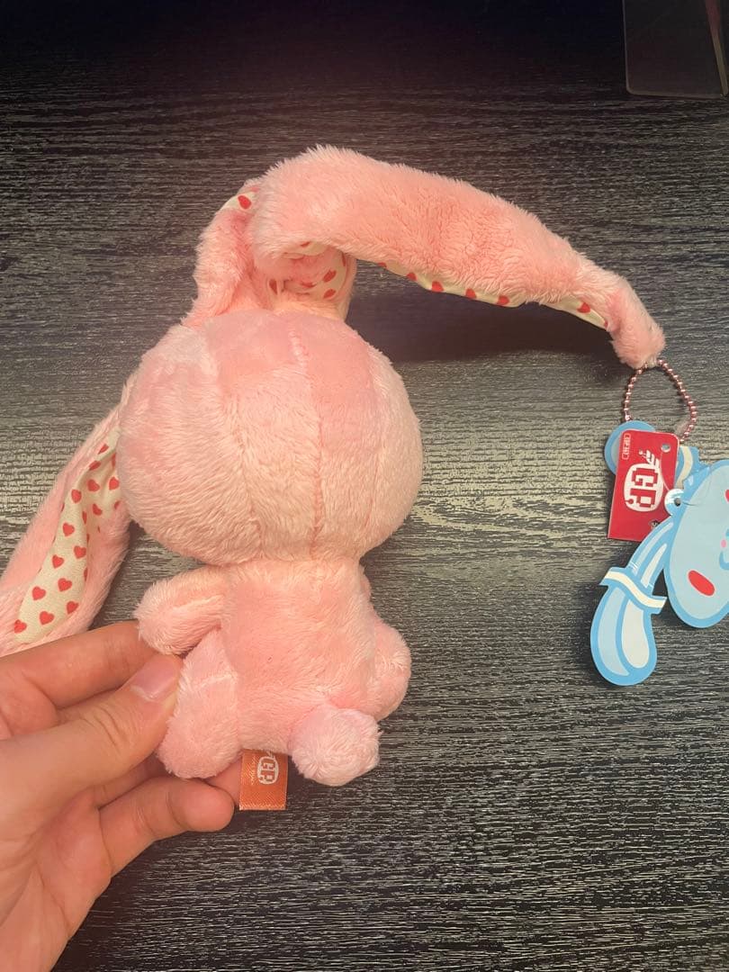 汎用うさぎぬいぐるみマスコット 第二回バレンタイン商戦　ひとくちさいず　ハート