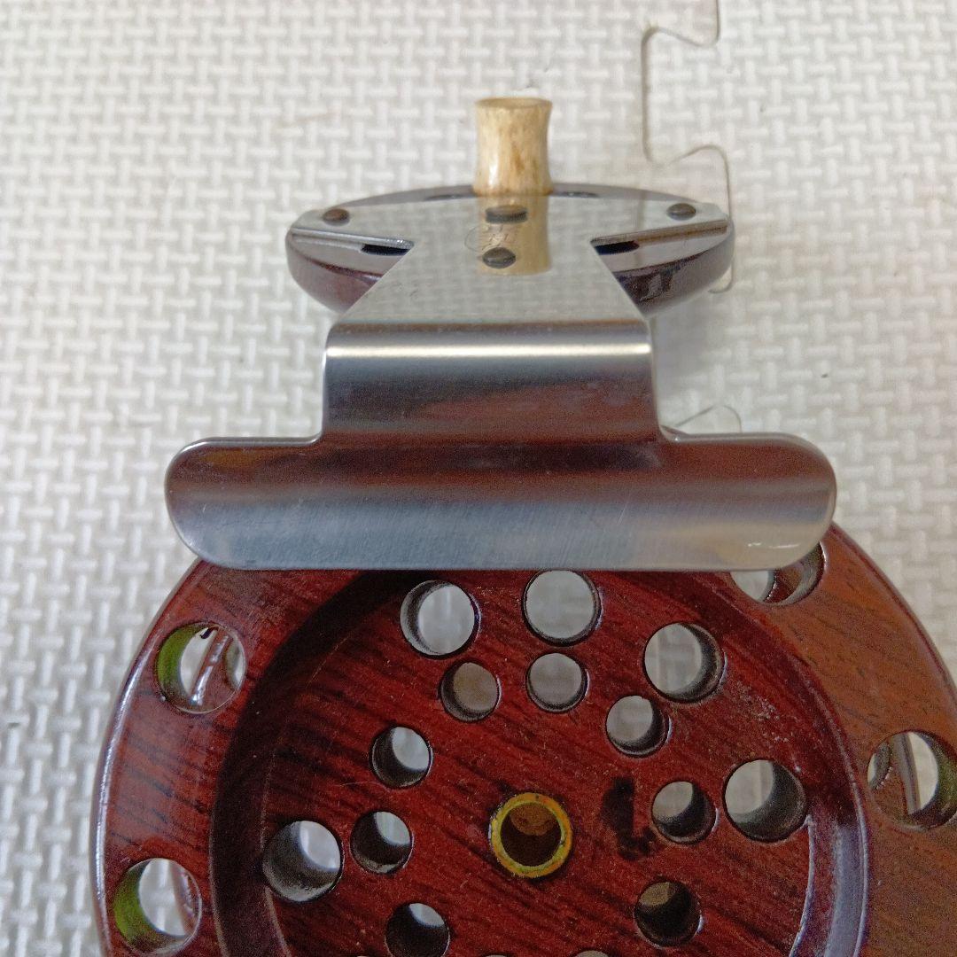 週末セール　重利　ヘチ　リール　ケヤキ　約85ミリ