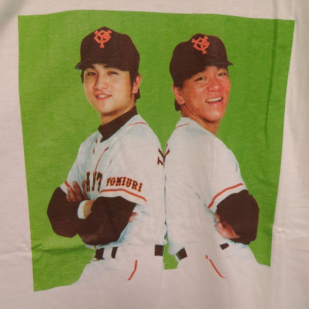 90年代 読売ジャイアンツ 巨人軍 松井&高橋のTシャツ【非売品ノベルティ】