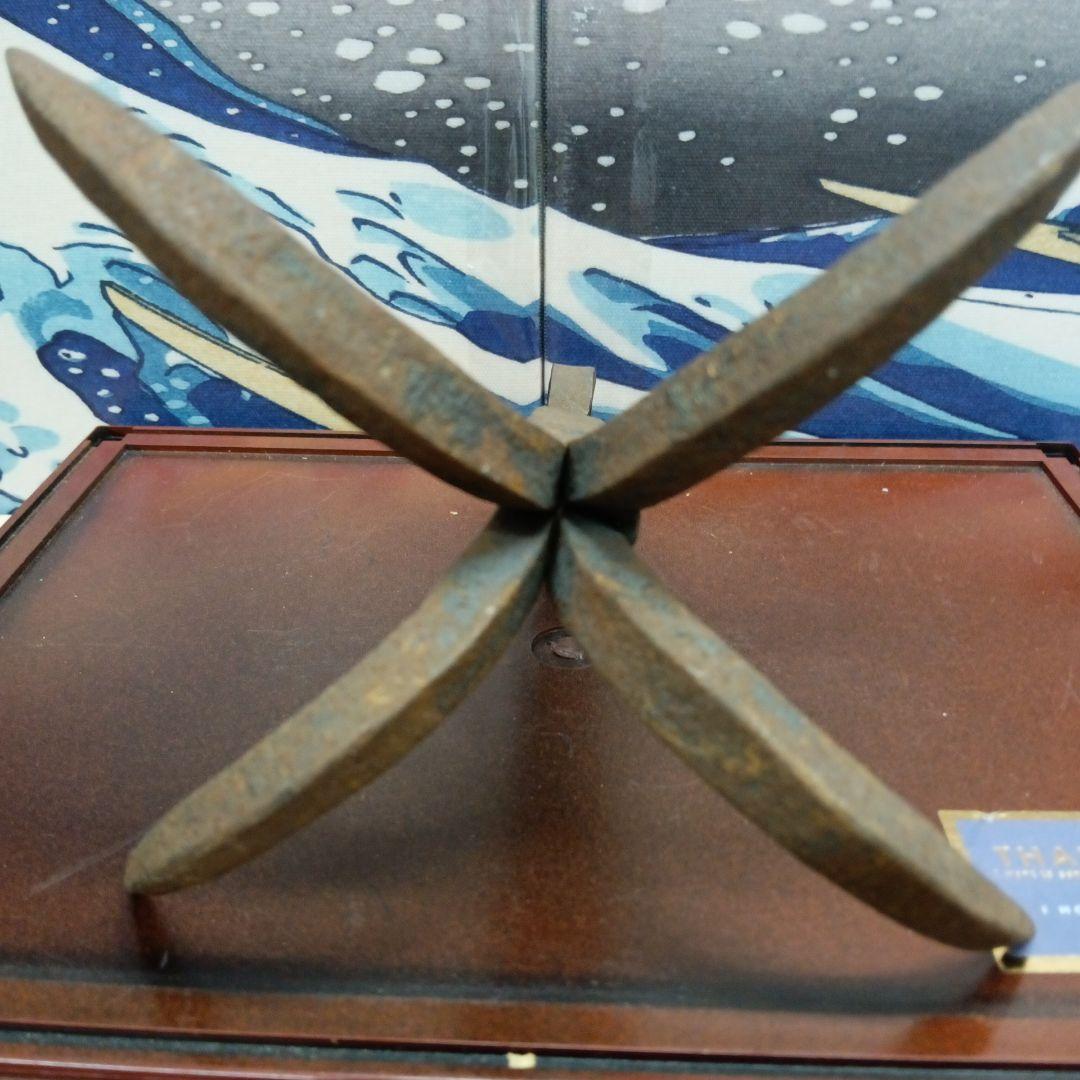 江戸時代忍者七つ道具Ninja海外コレクター向き稀少レア重厚古鉄製鉄鈎鈎縄当時物