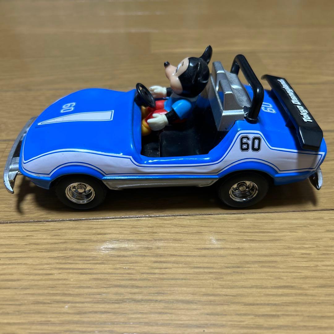 当時物　ブリキ製　グランドサーキットレースウェイ　3台セット　ディズニー