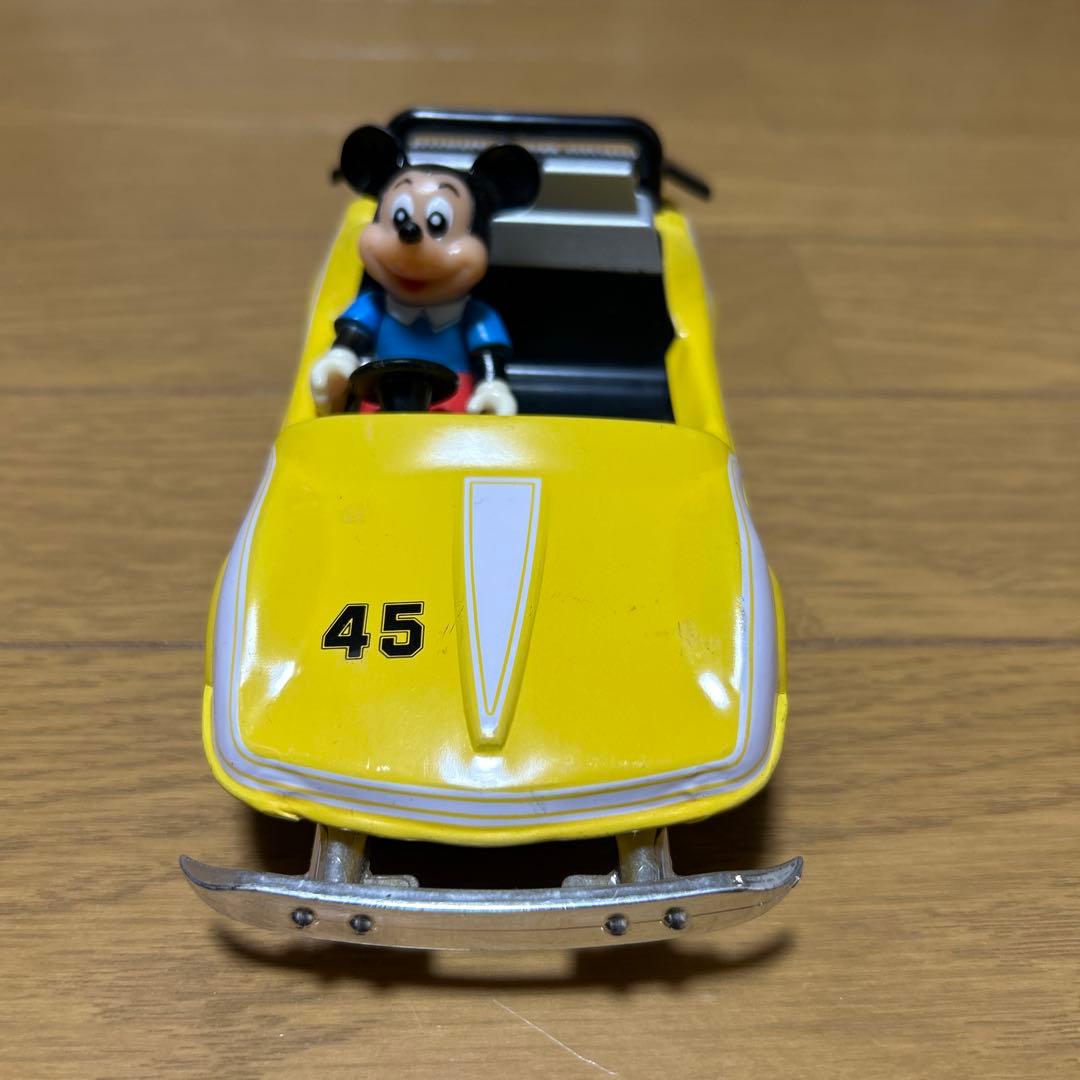 当時物　ブリキ製　グランドサーキットレースウェイ　3台セット　ディズニー