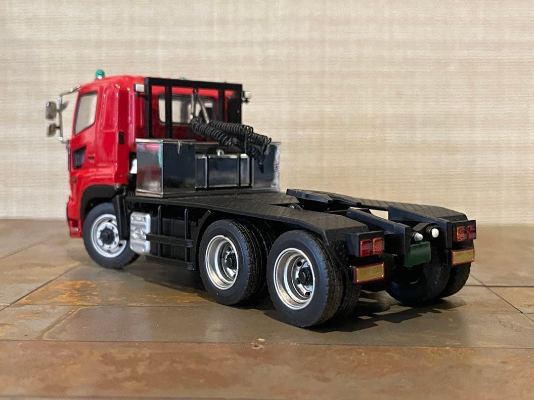 希少 ケンクラフト製1/50 プロフィア 16輪トレーラーセット