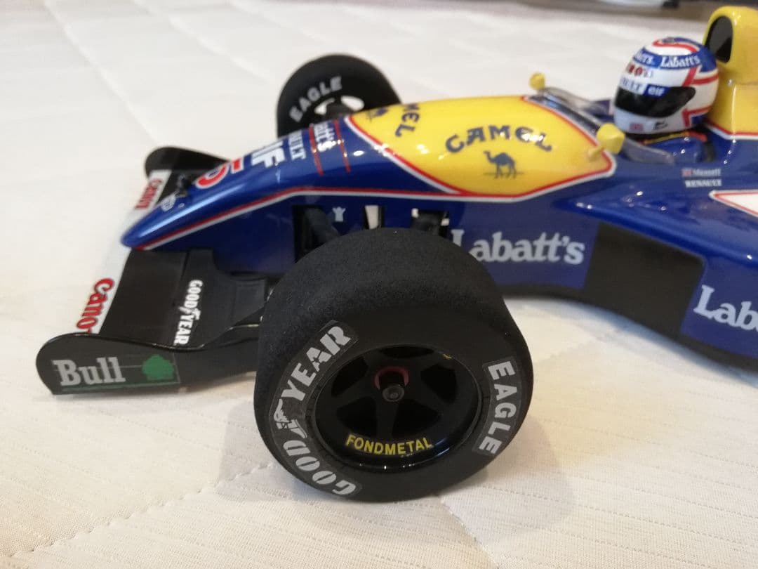 京商 Williams FW14 1/10 メカレス 希少 N.マンセル