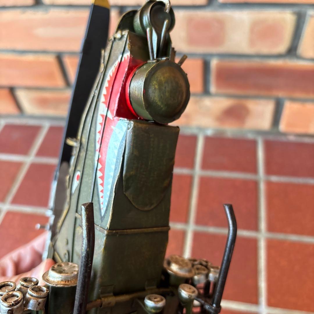 AH-1 コブラ　ブリキ製ヘリコプター　アメリカン