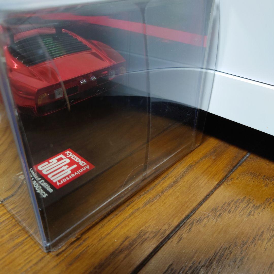 ★京商ミニッツボディ ランボルギーニ イオタ SVR (クロームレッド)