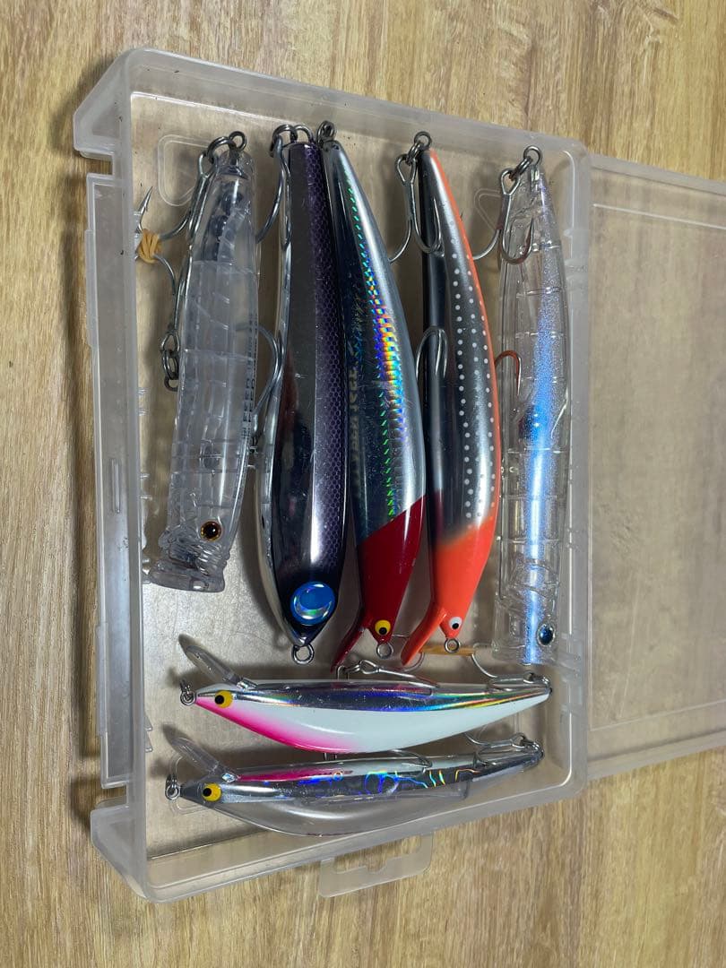 青物プラグセット　ミノーポッパーダイペン　7点セット