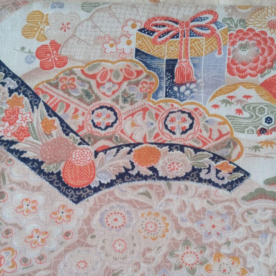 友禅　型友禅　帯　アンティーク　リメイク