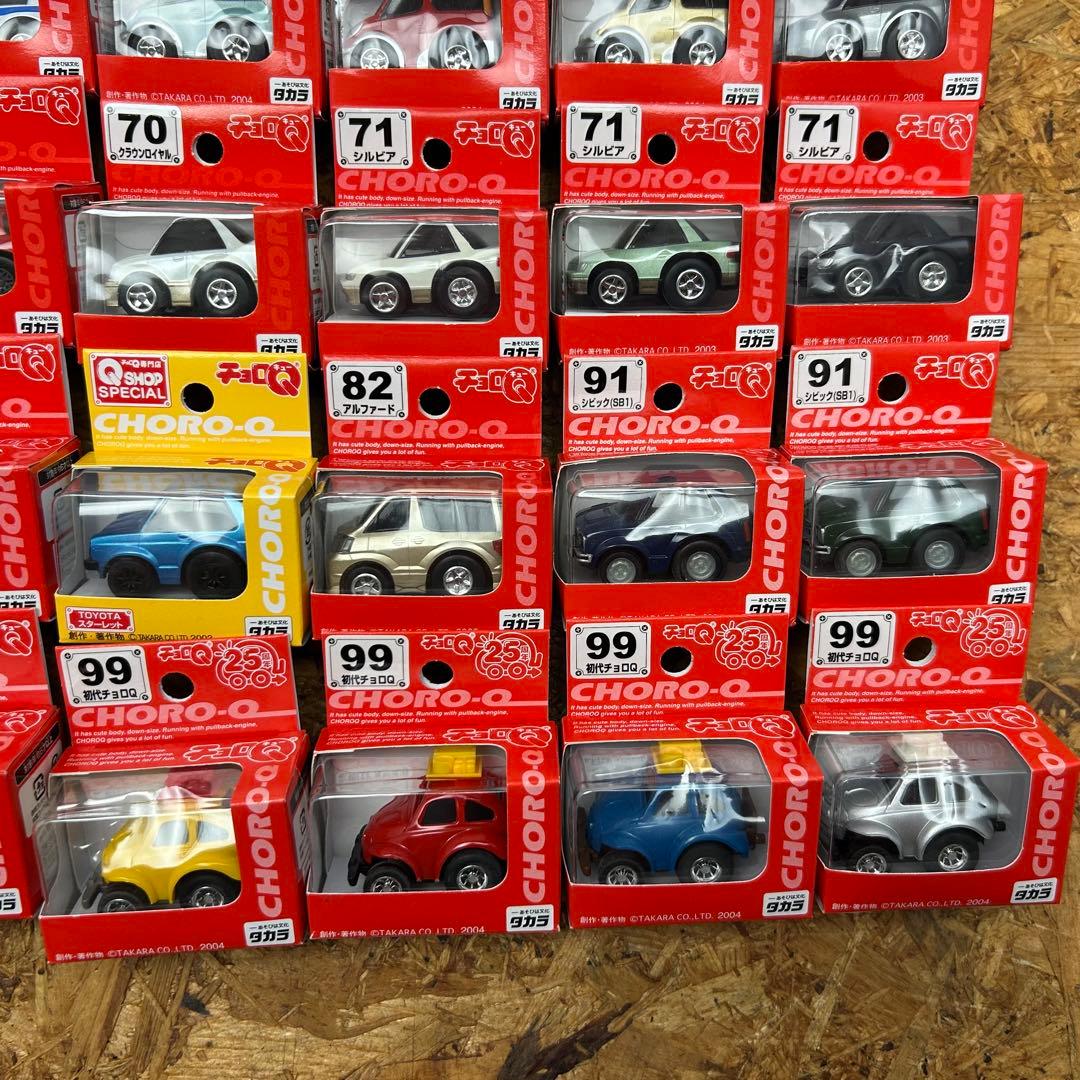 チョロQ 74台セット スカイライン シルビア シビック 初代チョロＱ