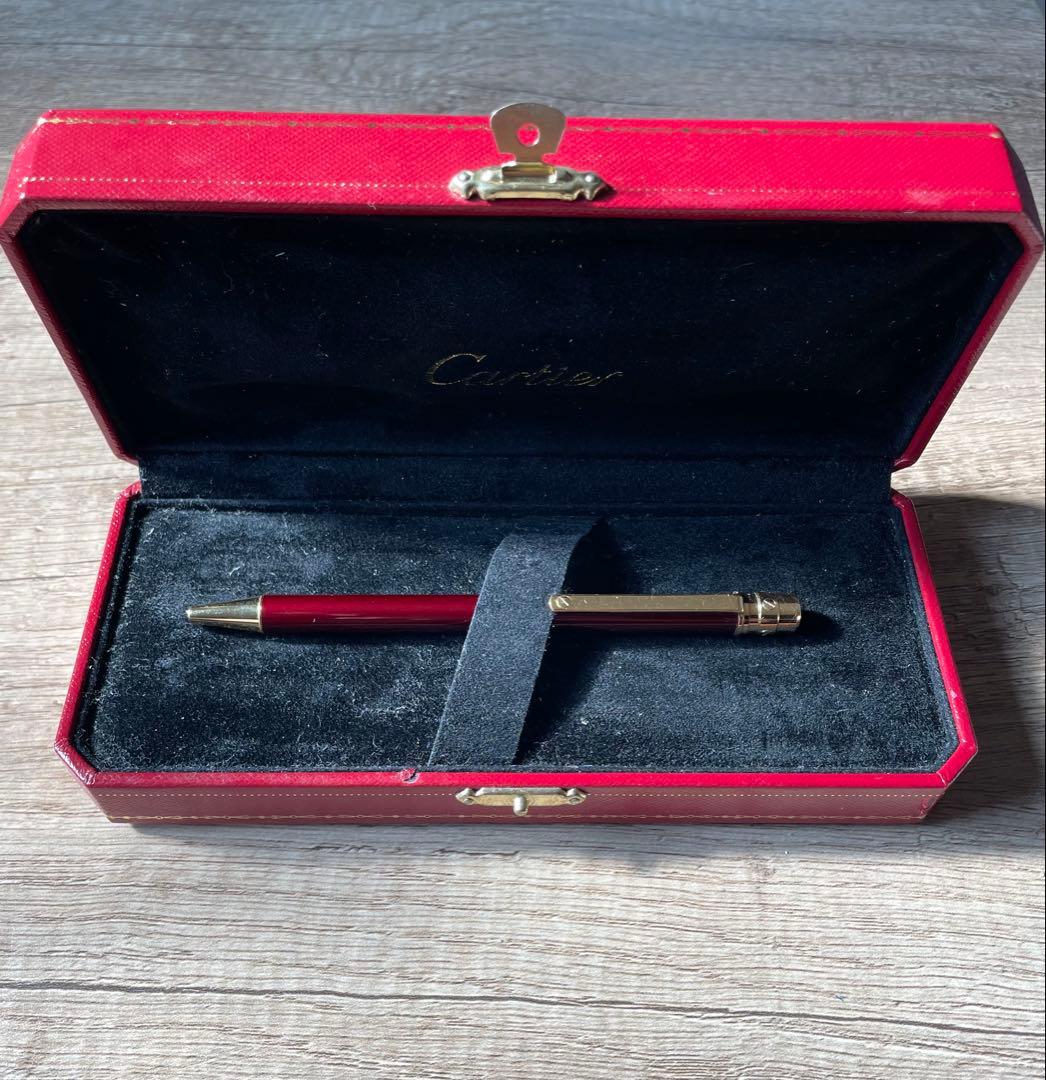 Cartier ワインレッド ボールペンシル本体