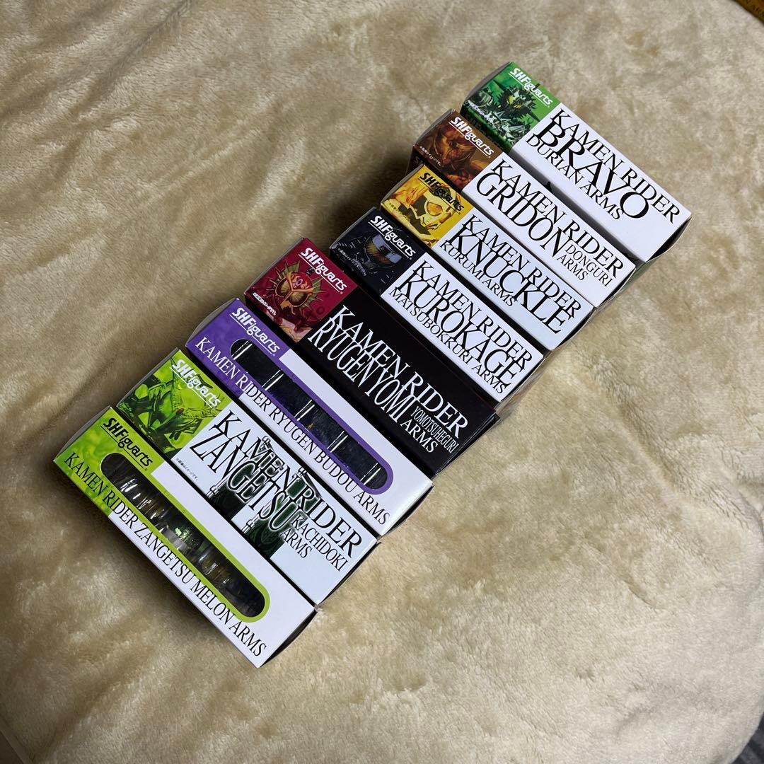 仮面ライダー鎧武②ガイムフィギュアーツ 8体セットS.H.Figuarts極美品