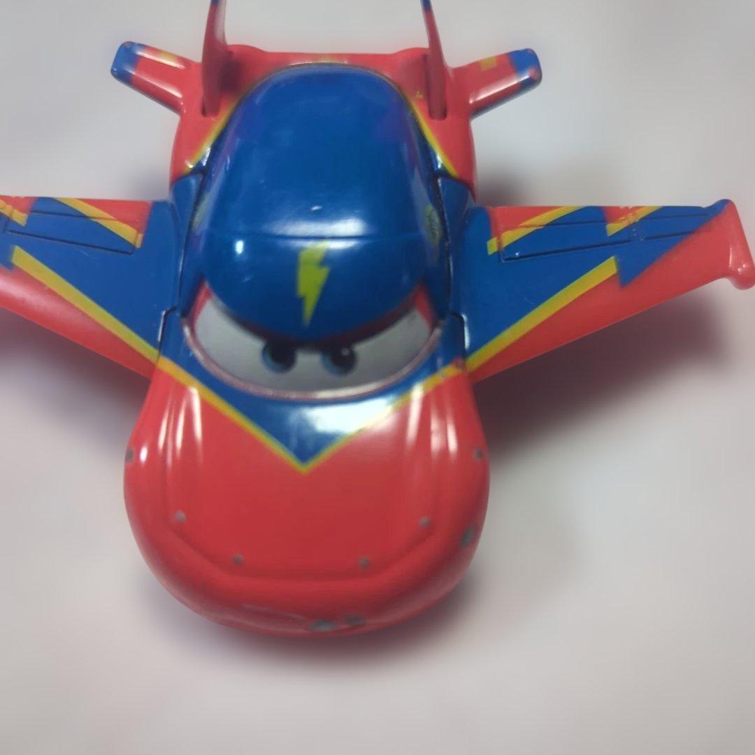 絶版トミカカーズトミカ飛行機マックイーン　メーター