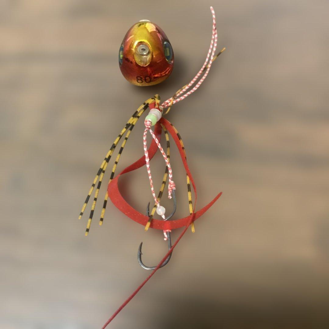 【美品】80gタイラバヘッド&ネクタイ11セット