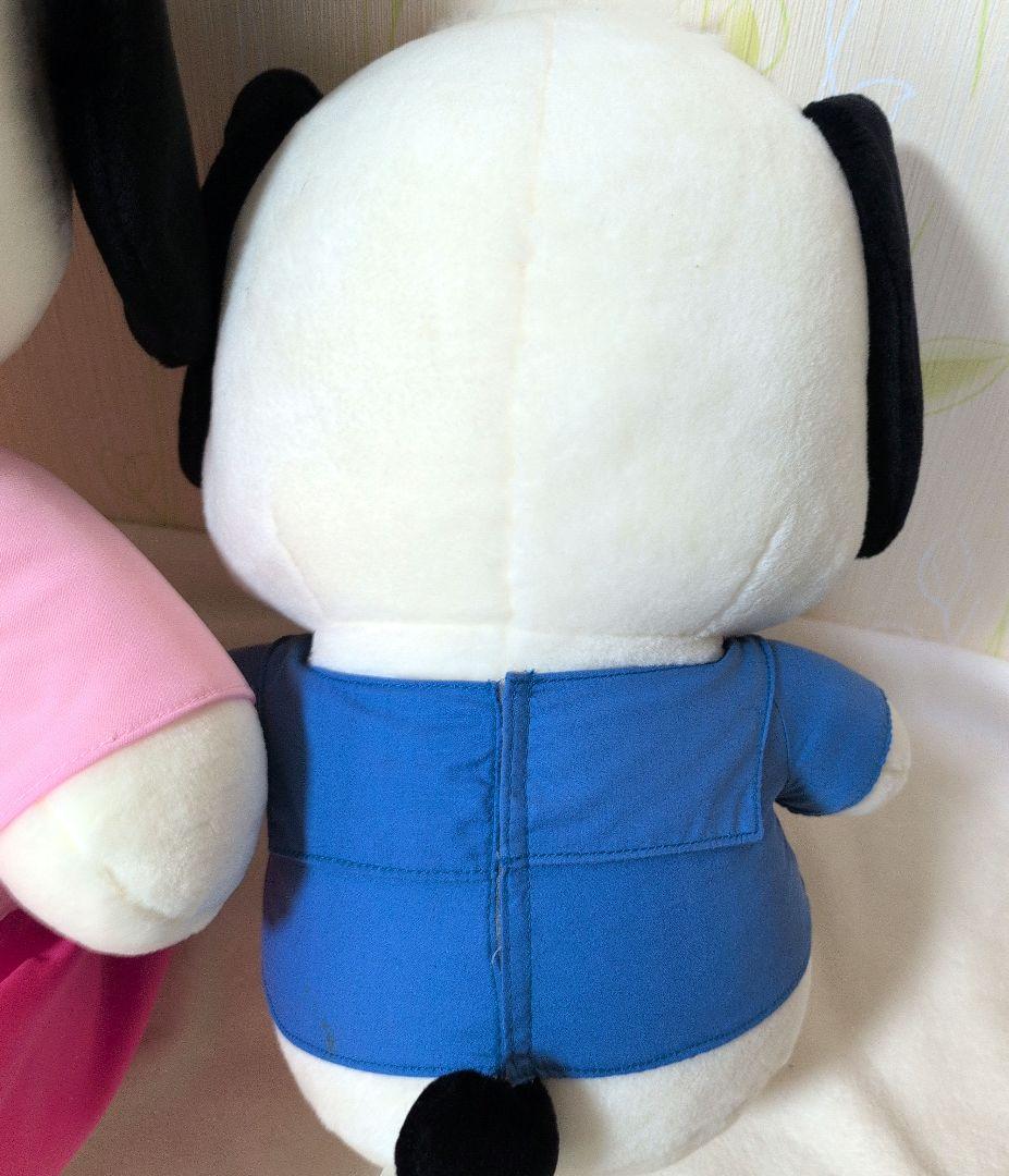 ポチャッコ　ポチャミ 八千代銀行　ぬいぐるみ　特大　ビッグ　サンリオ　企業物