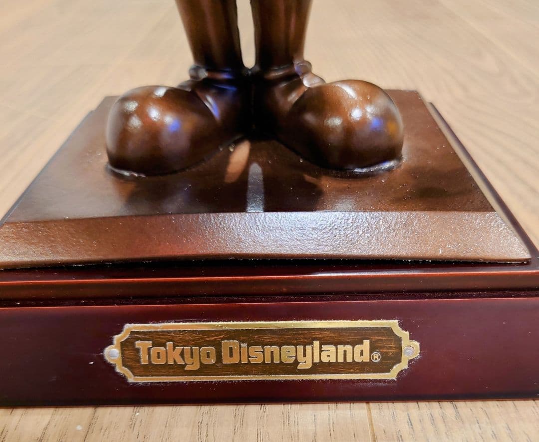 【新品】東京ディズニーランド　ミッキーマウスブロンズ像【未使用】
