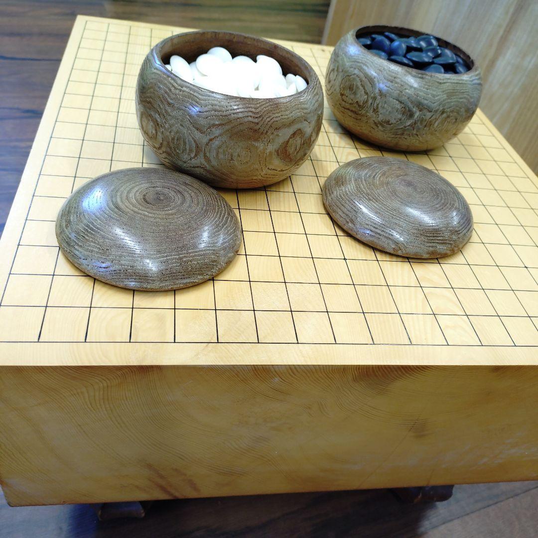 囲碁の石セット（木製ボウル付き）