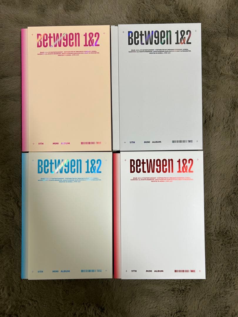 TWICE アルバムまとめ売り(トレカ付き)