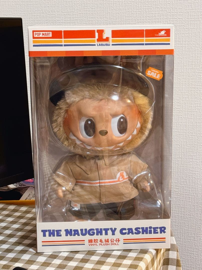 LABUBUラブブ The Naughty Cashierぬいぐるみ