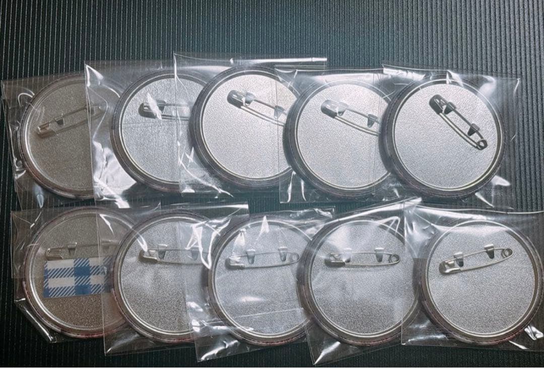 プロセカ グリッター缶バッジ 小豆沢こはね 桜 Vol.8A 10点セット